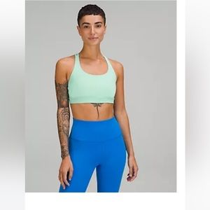 Womens lululemon energy bra wild mint size 4